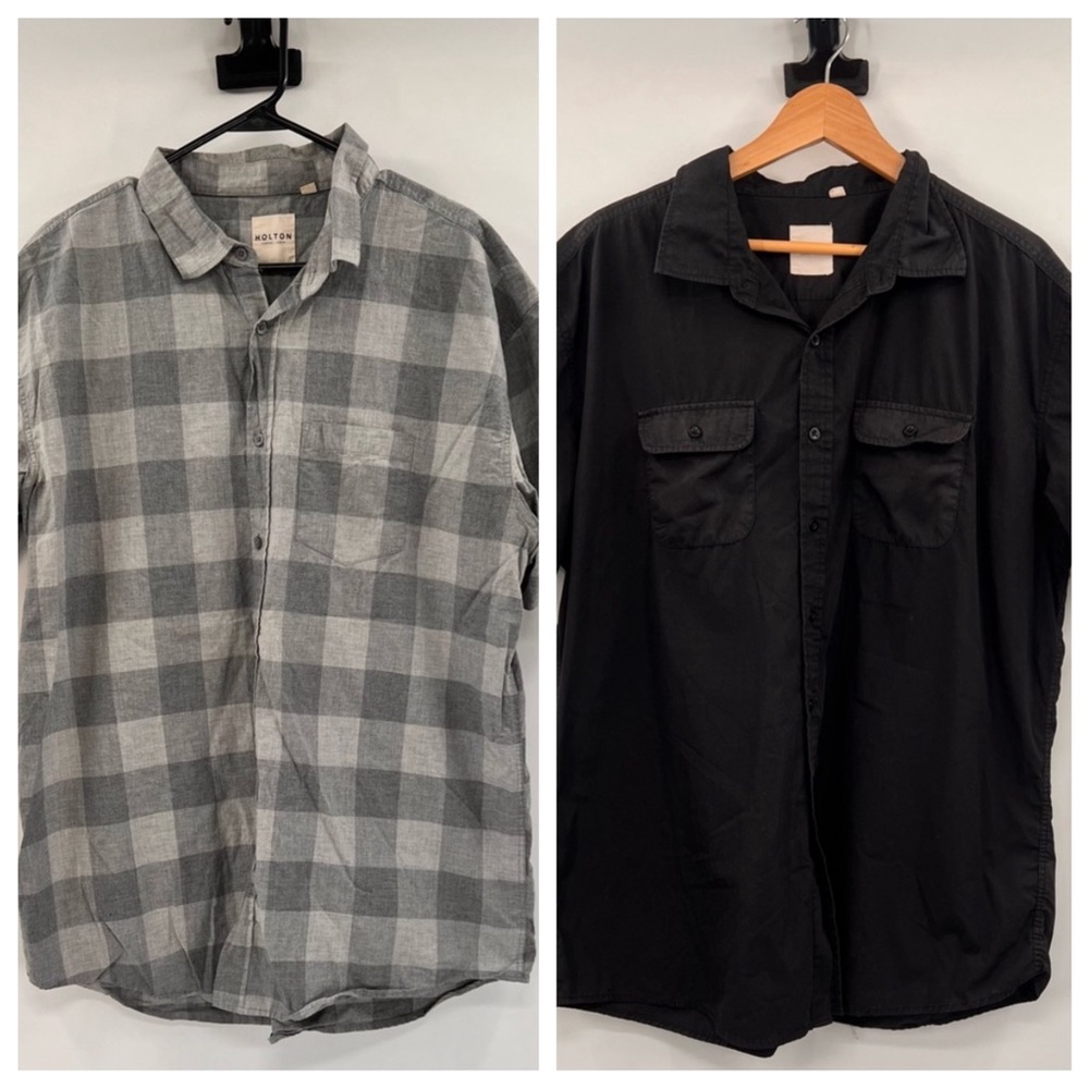 Holton button up